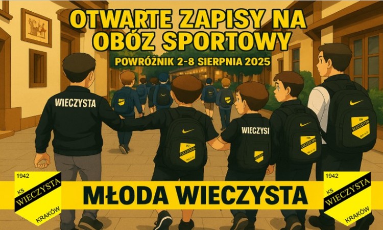 Otwarte zapisy na obóz sportowy! Powroźnik 2-8 sierpnia 2025